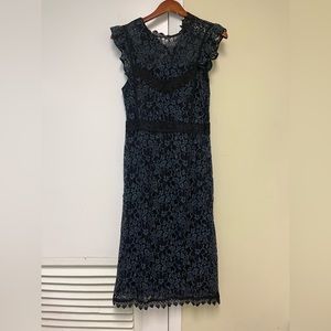 Zara midi lace sleeveless dress
